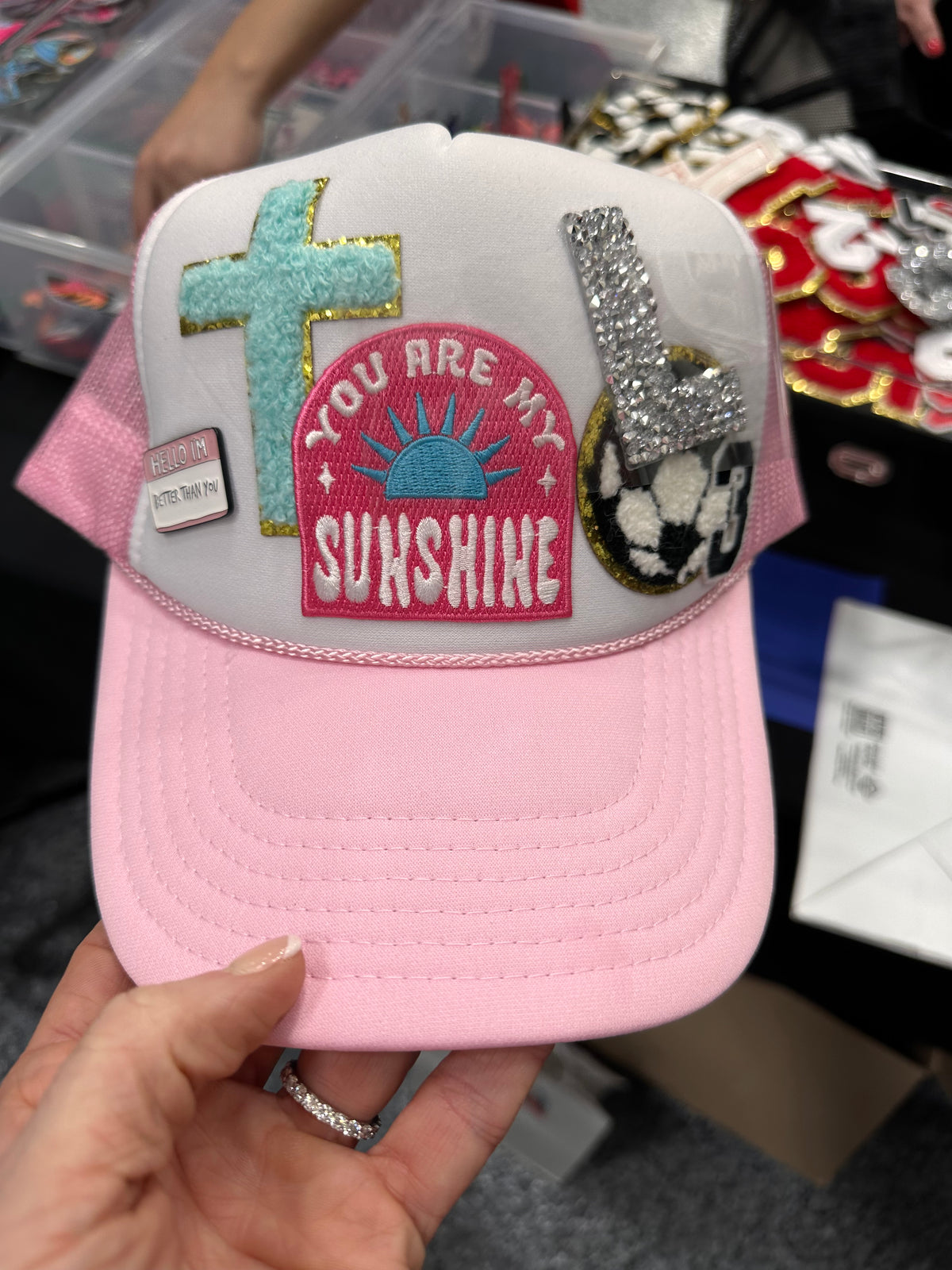 You Are My Sunshine Patch, happy patches, summer patches