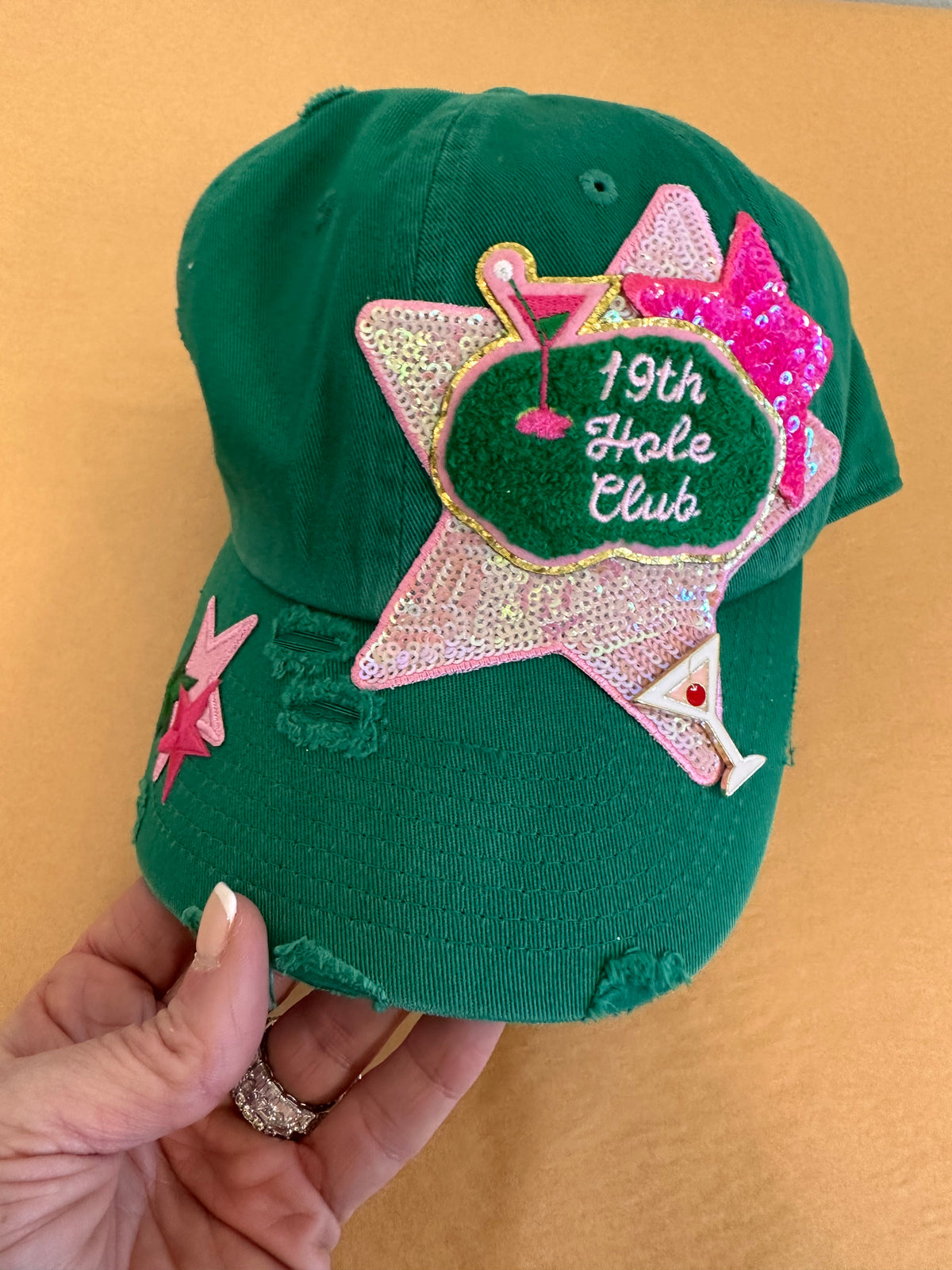 19th Hole Club Patch, golfing patch, country club