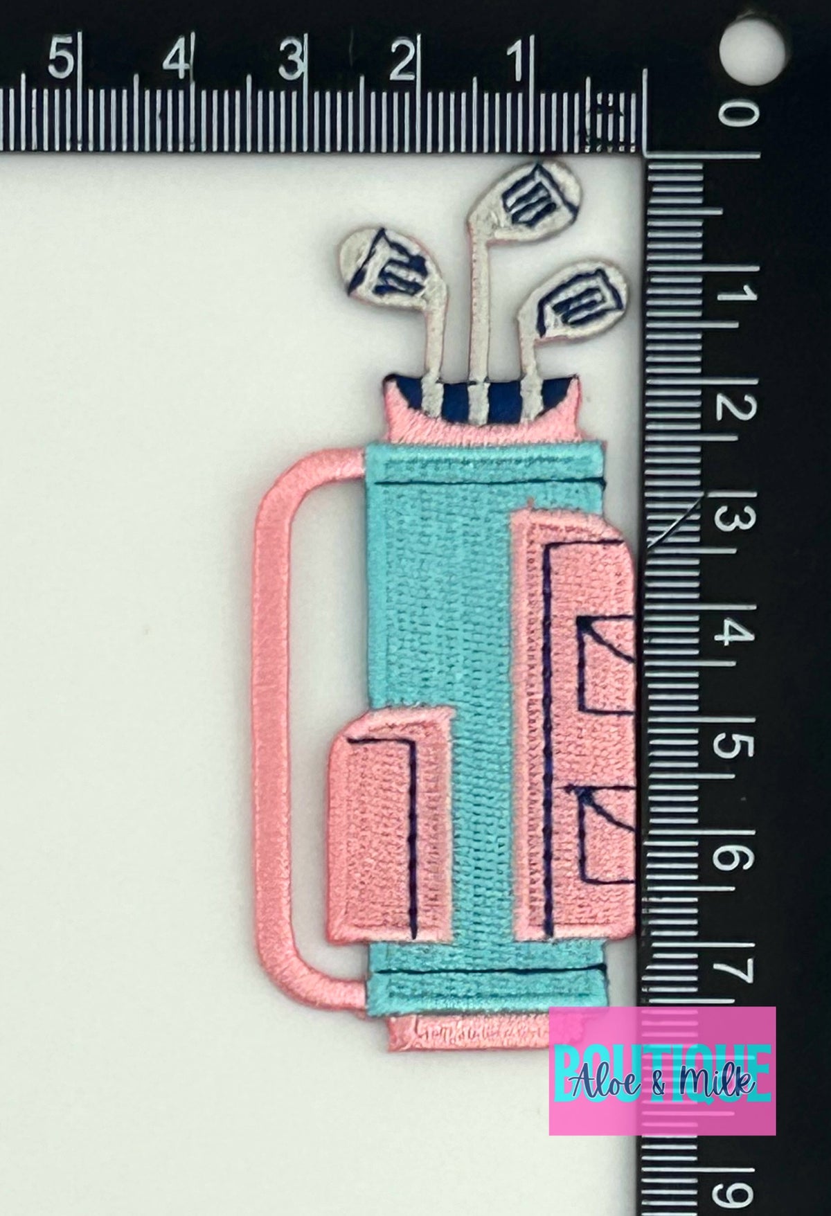 Golf Clubs Patch, Golf Bag