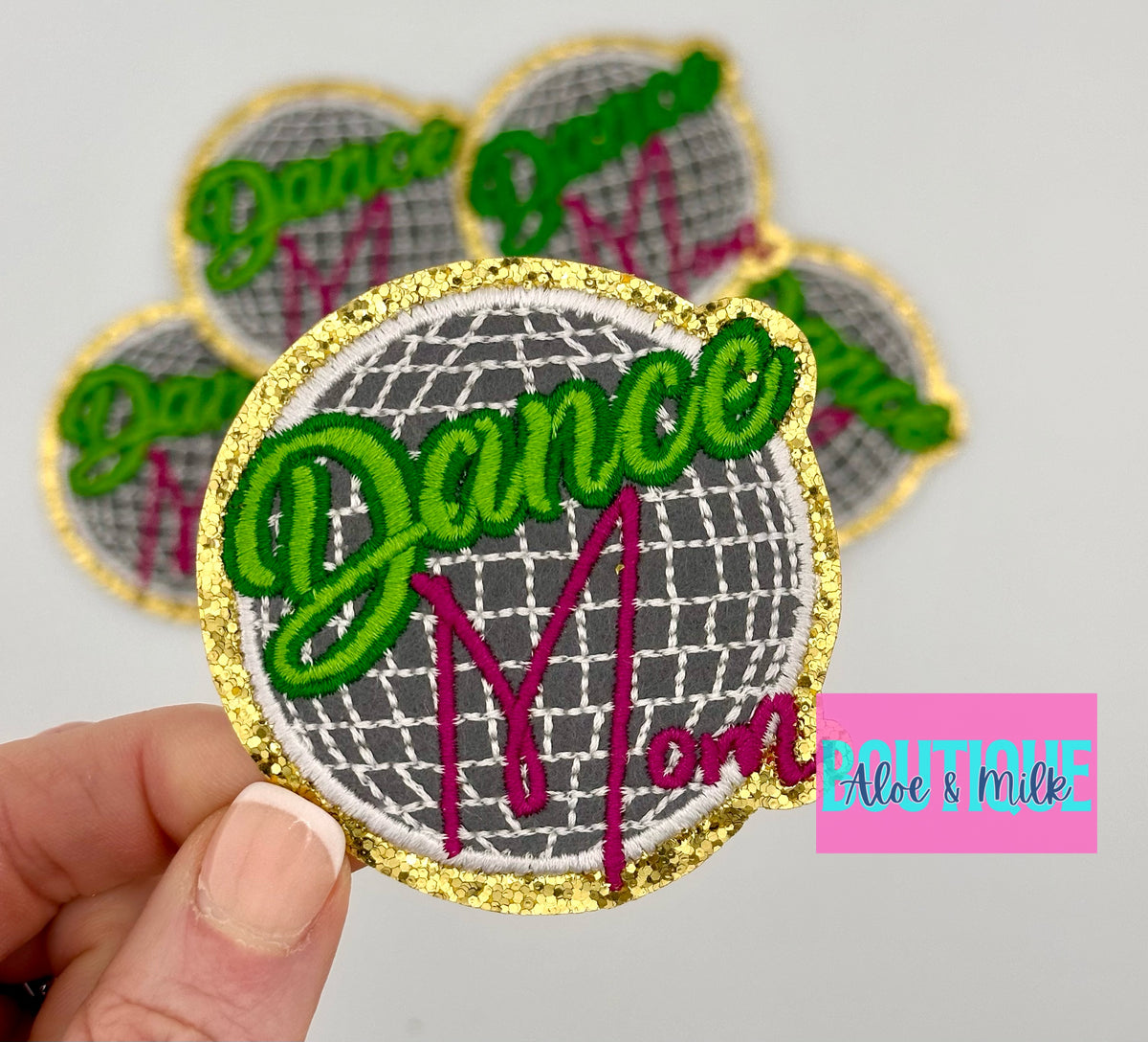 Dance Mom Disco Ball Patch
