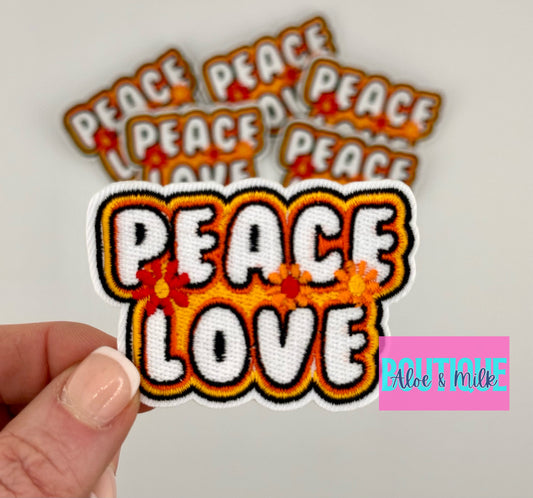 Peace Love Patch