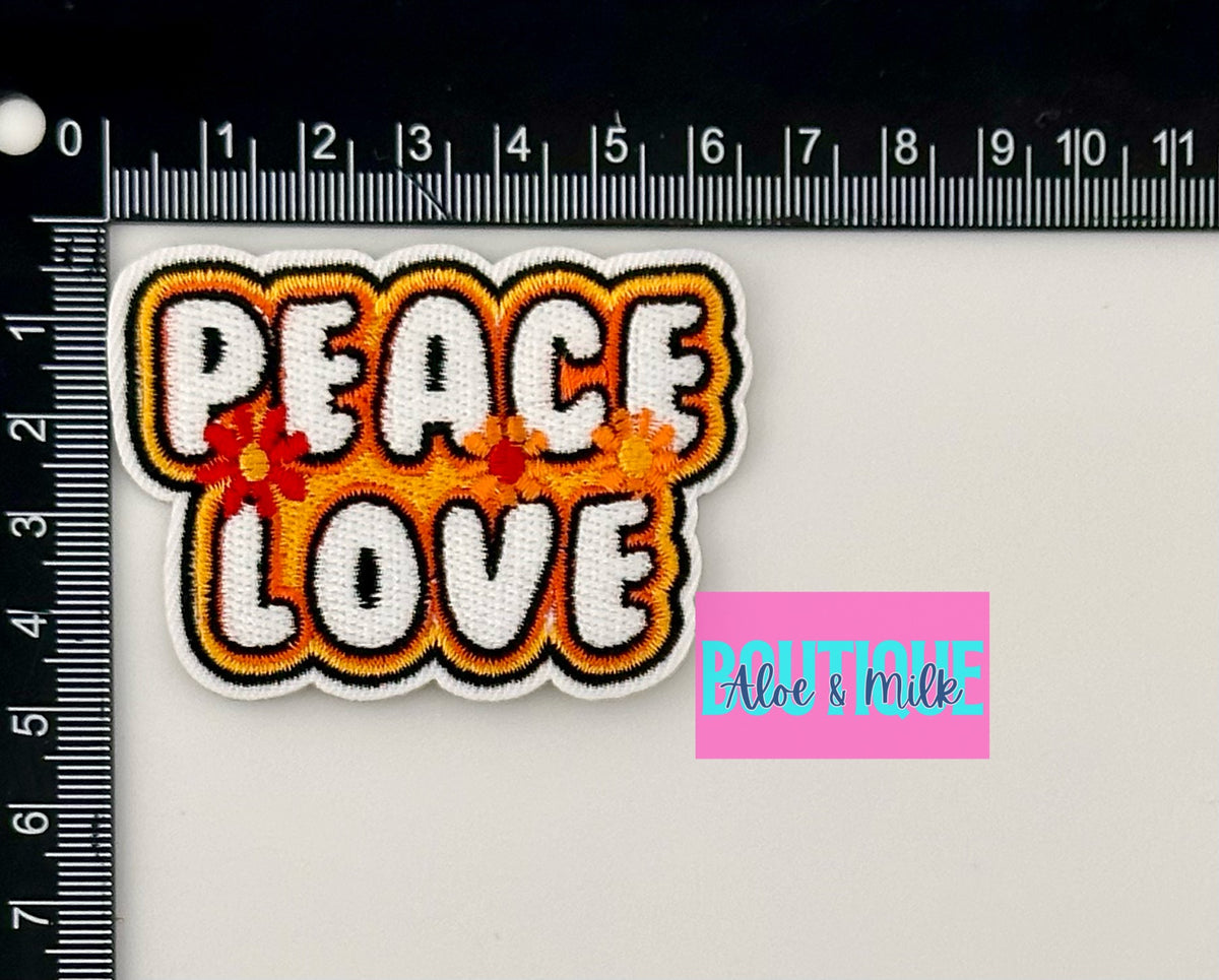 Peace Love Patch