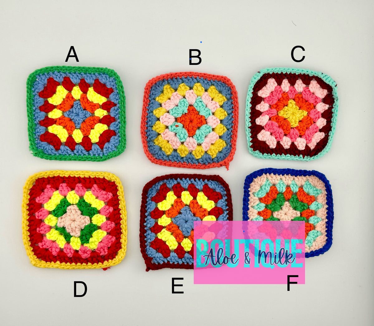 Granny Square Crochet patch, granny square