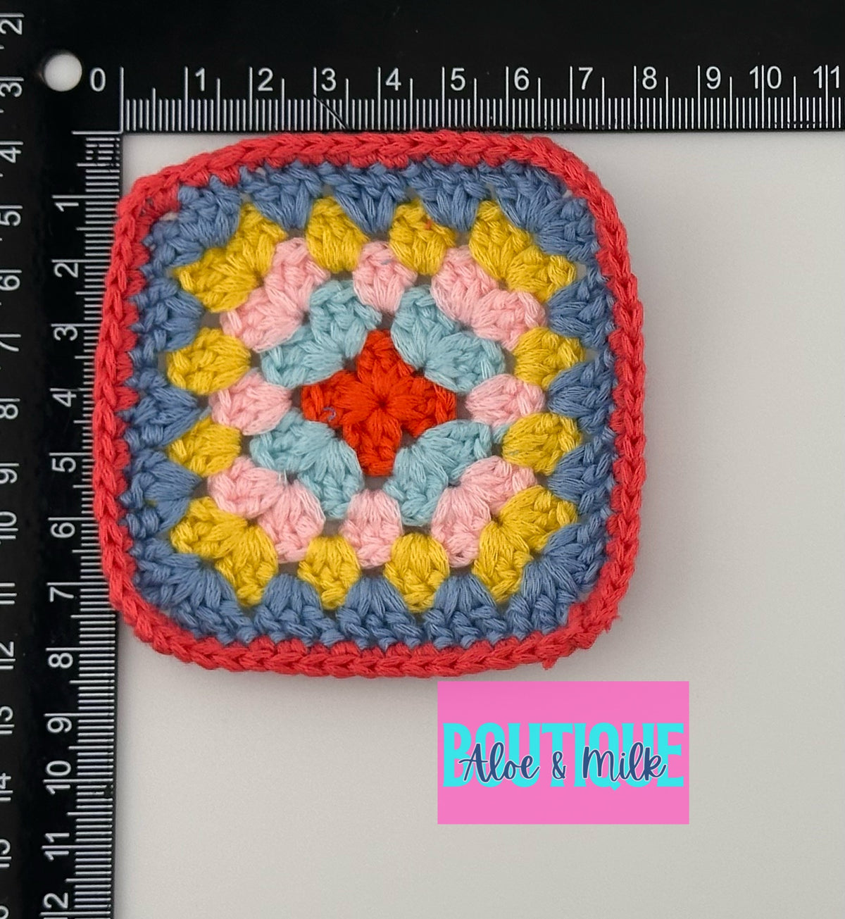 Granny Square Crochet patch, granny square