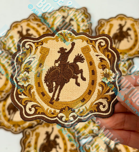 Western Buckle Patch
