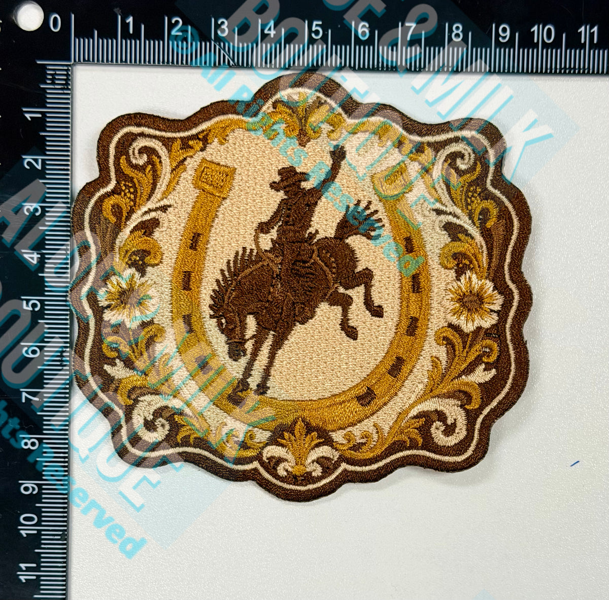 Western Buckle Patch