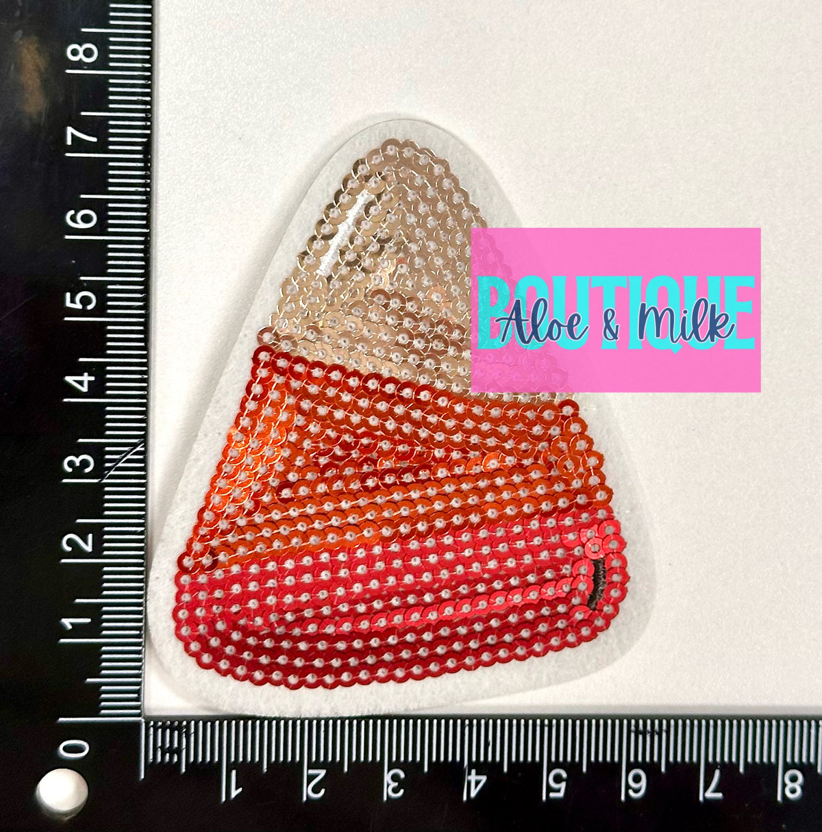 Halloween Sequin Candy Corn