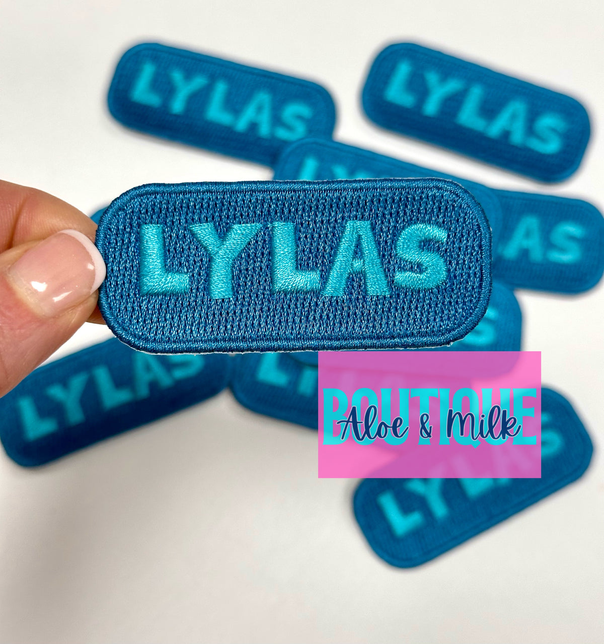 LYLAS Turq on Blue