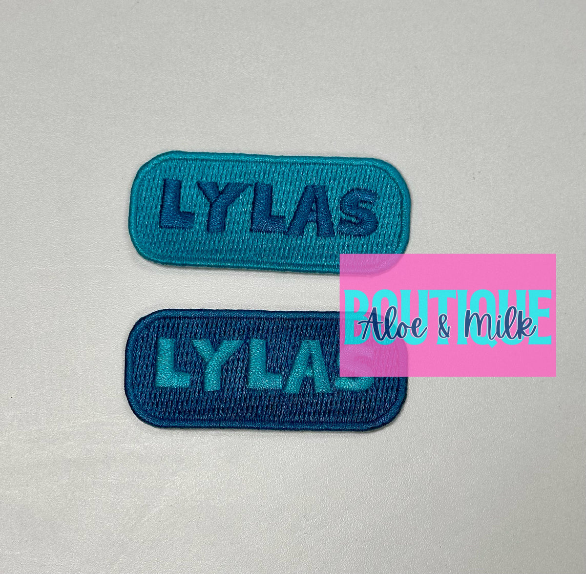 LYLAS Blue on Turquoise