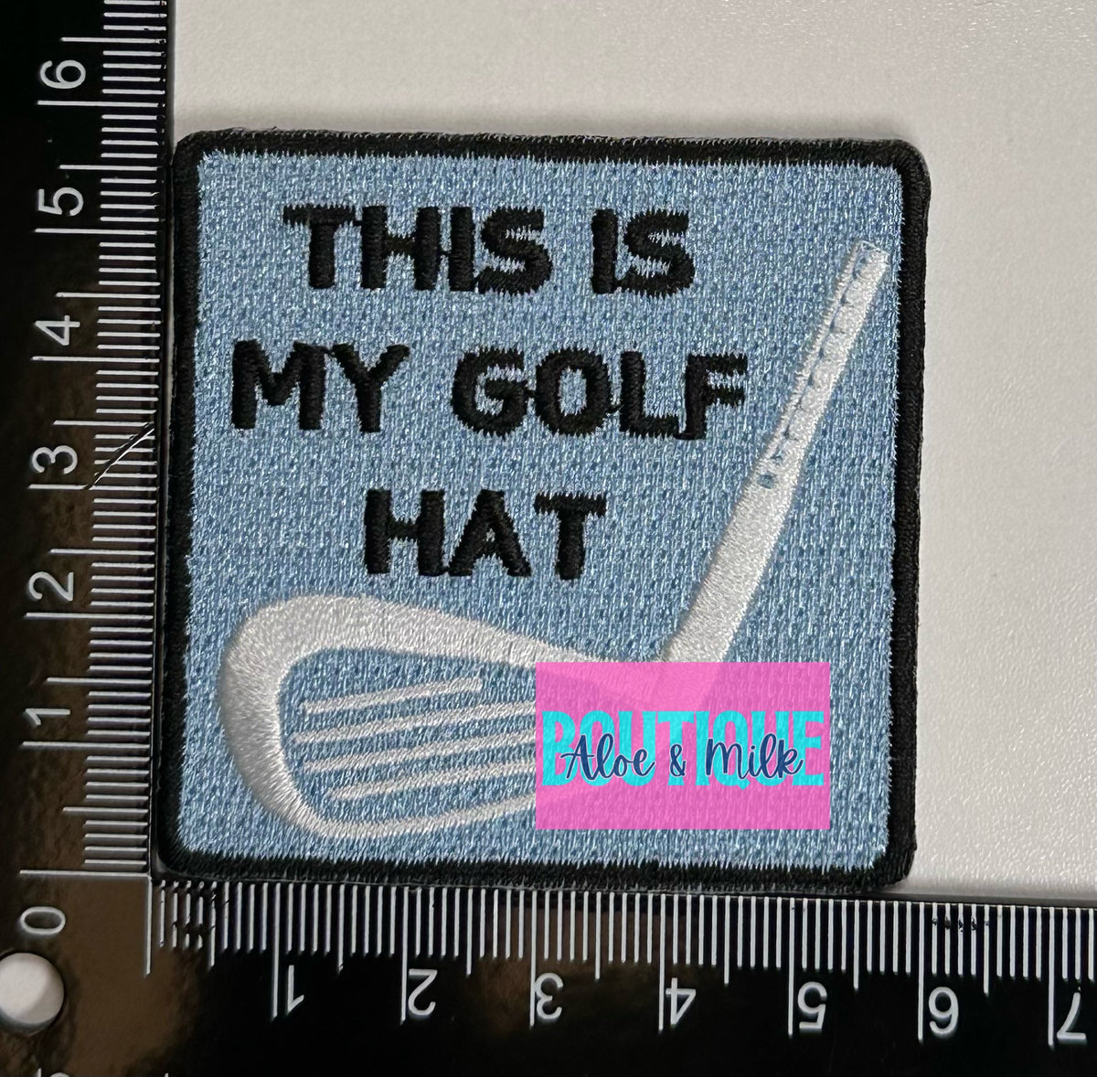 This is my Golf Hat Patches, golf patches, golf patch