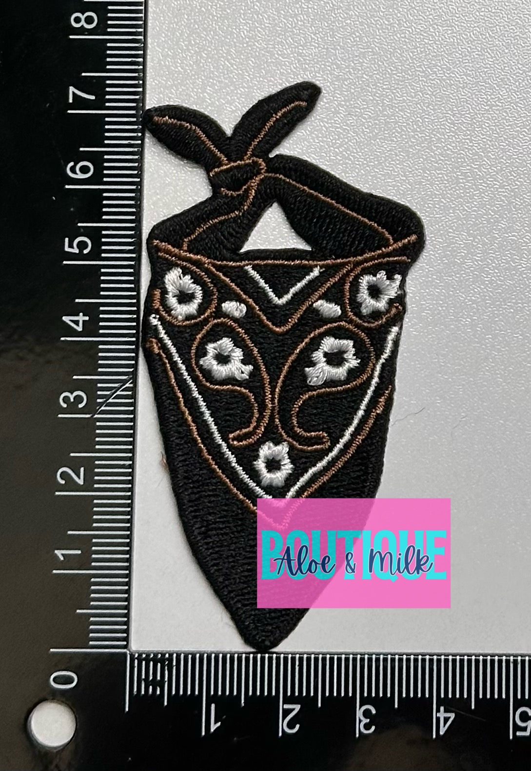 Bandana Patch, western patches, cowboy patches