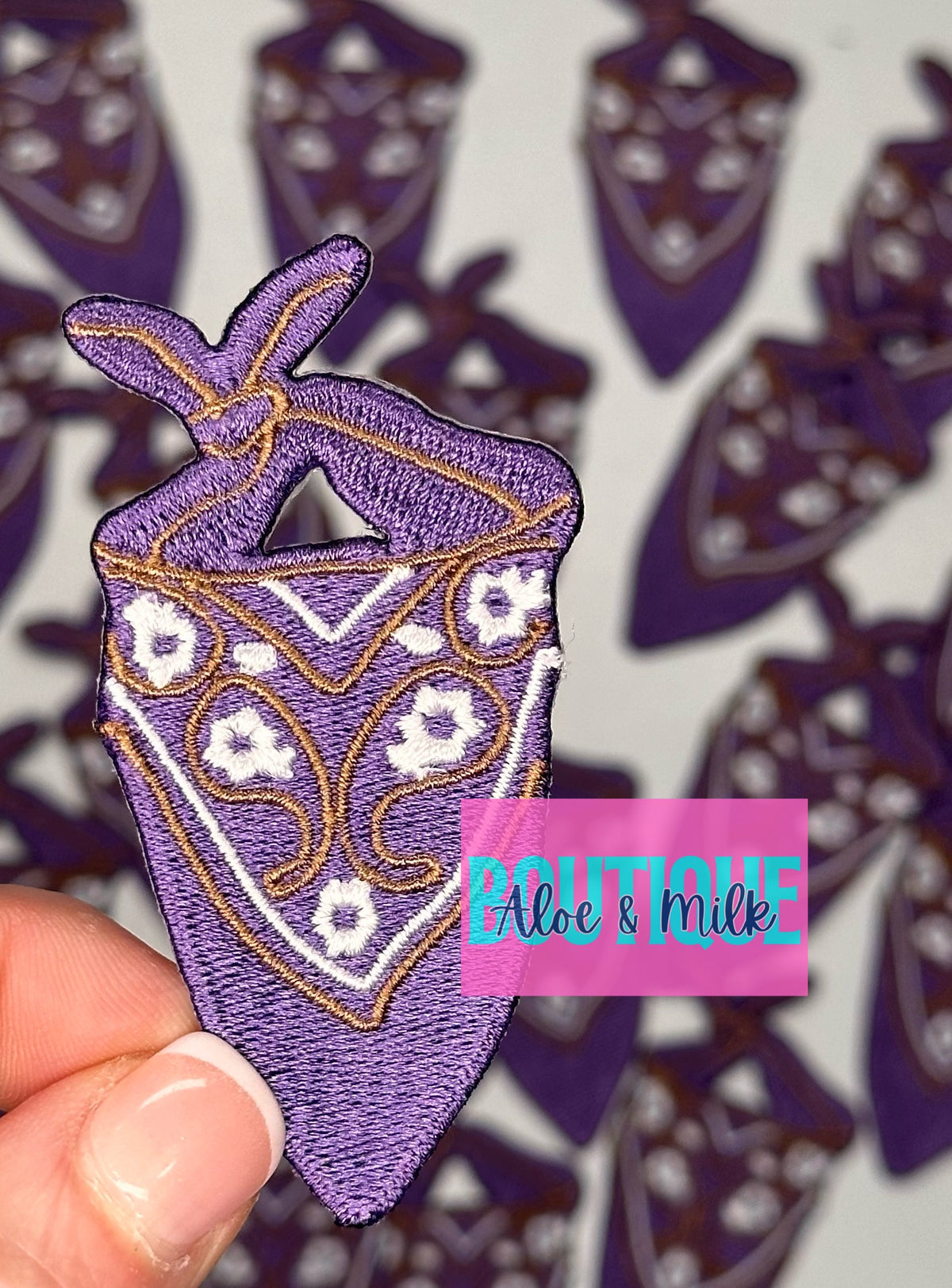 Bandana Patch, western patches, cowboy patches