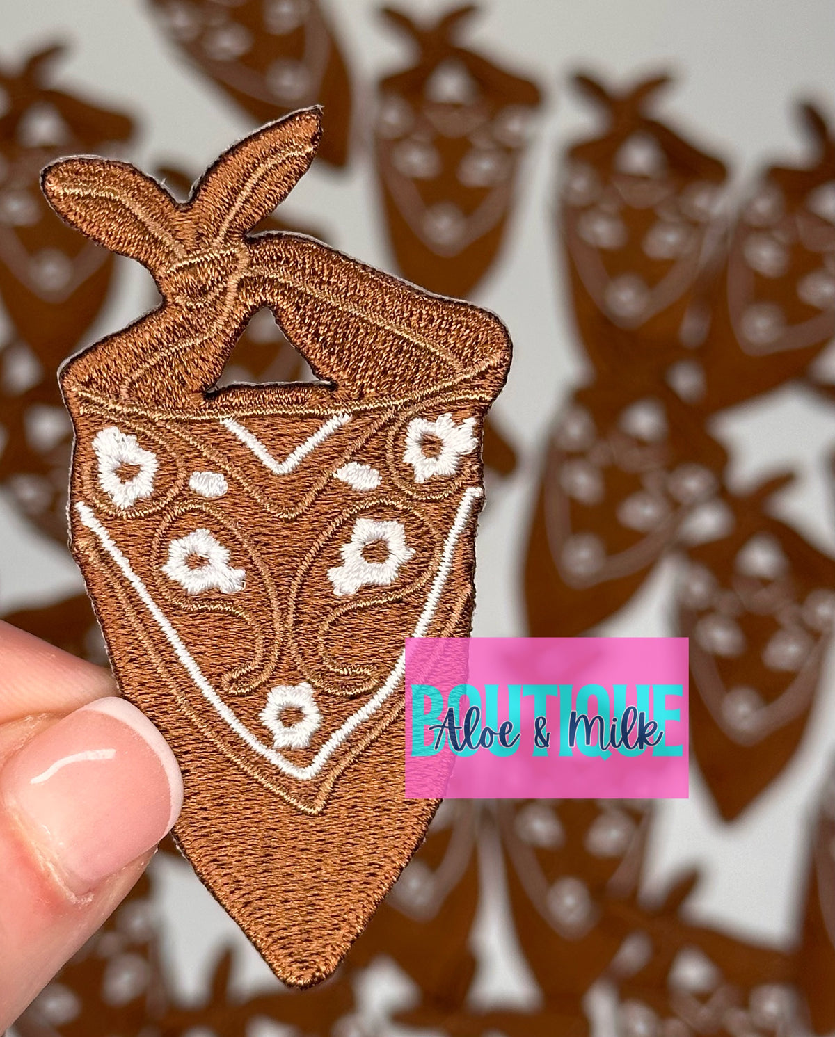 Bandana Patch, western patches, cowboy patches