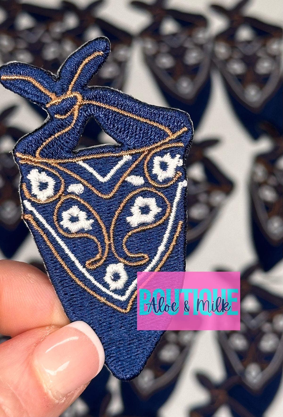 Bandana Patch, western patches, cowboy patches