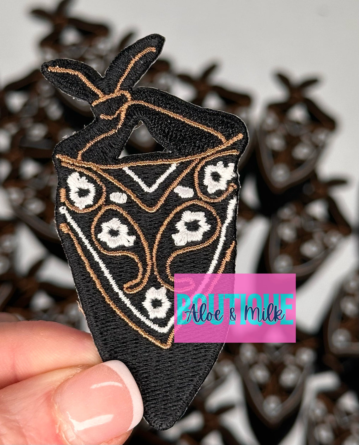 Bandana Patch, western patches, cowboy patches