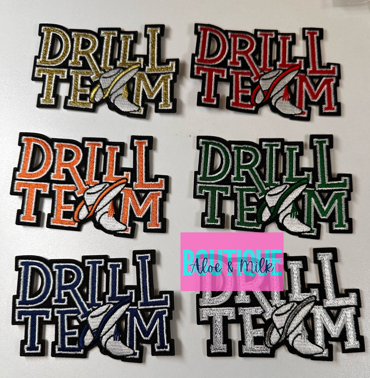 Drill Team Letters