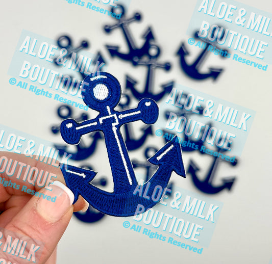 Sailing Anchor patch, beach patches, Naval patches