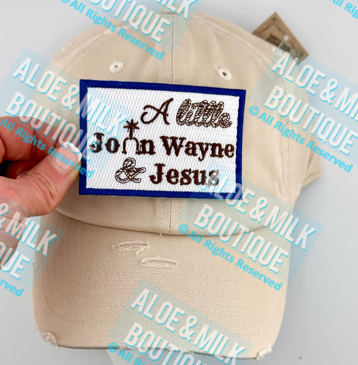 John Wayne and Jesus Patch, John Wayne, Western patches