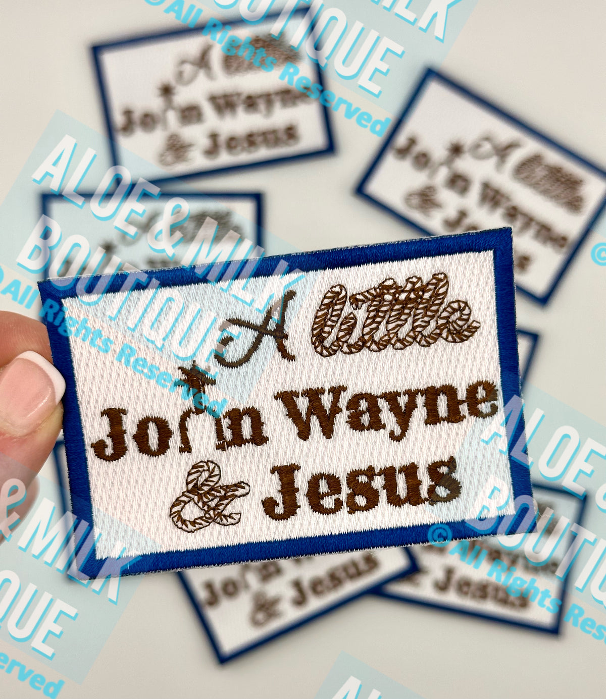 John Wayne and Jesus Patch, John Wayne, Western patches