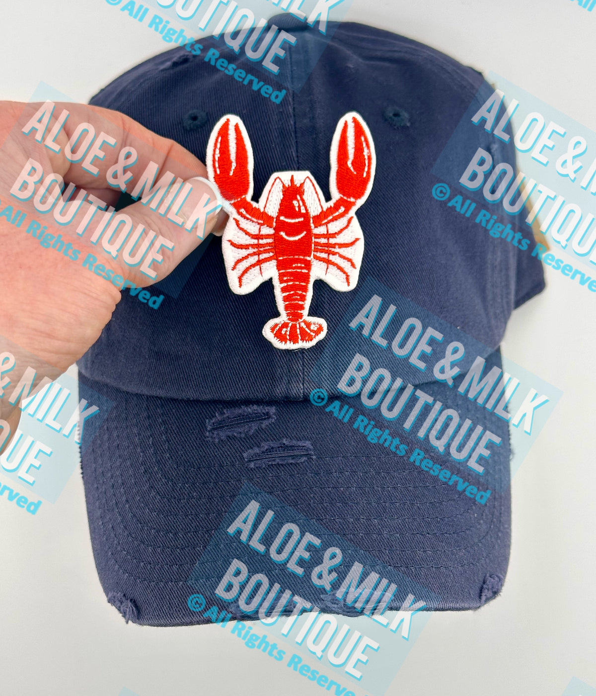 Lobster patch, beach patches, ocean patch, mens summer patches