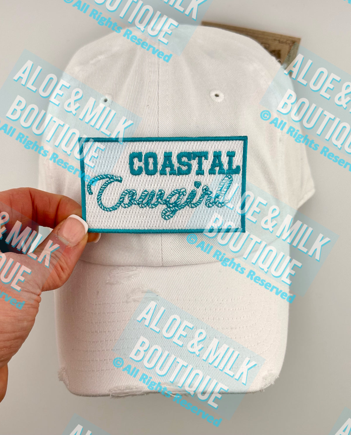 Coastal Cowgirl patch, beach patches