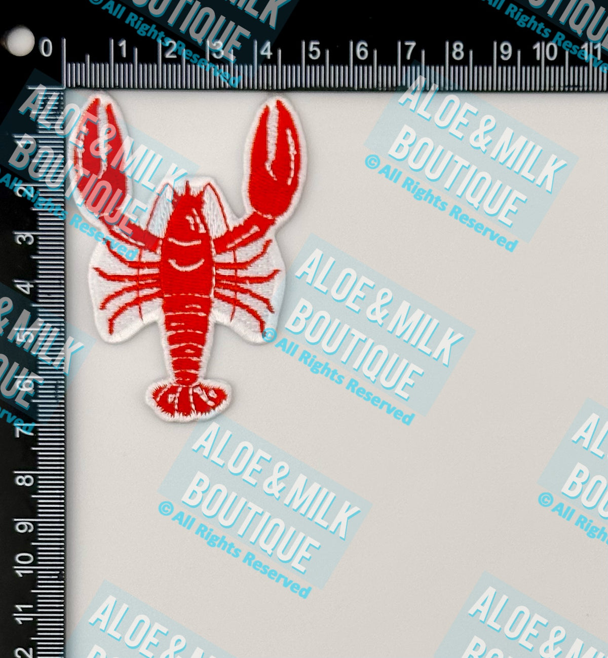 Lobster patch, beach patches, ocean patch, mens summer patches