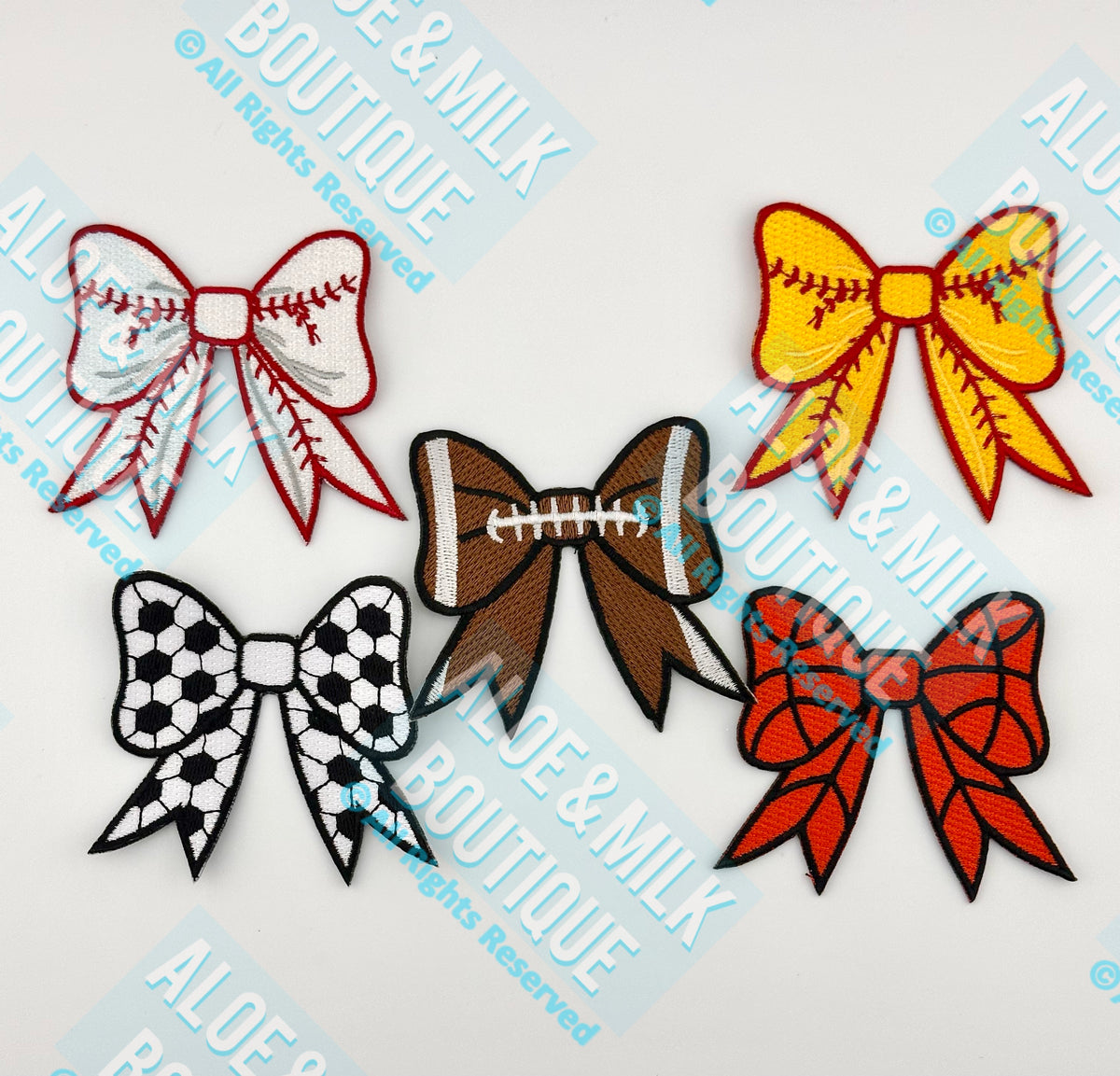 Bow Softball Patch, softball bow, game day patch