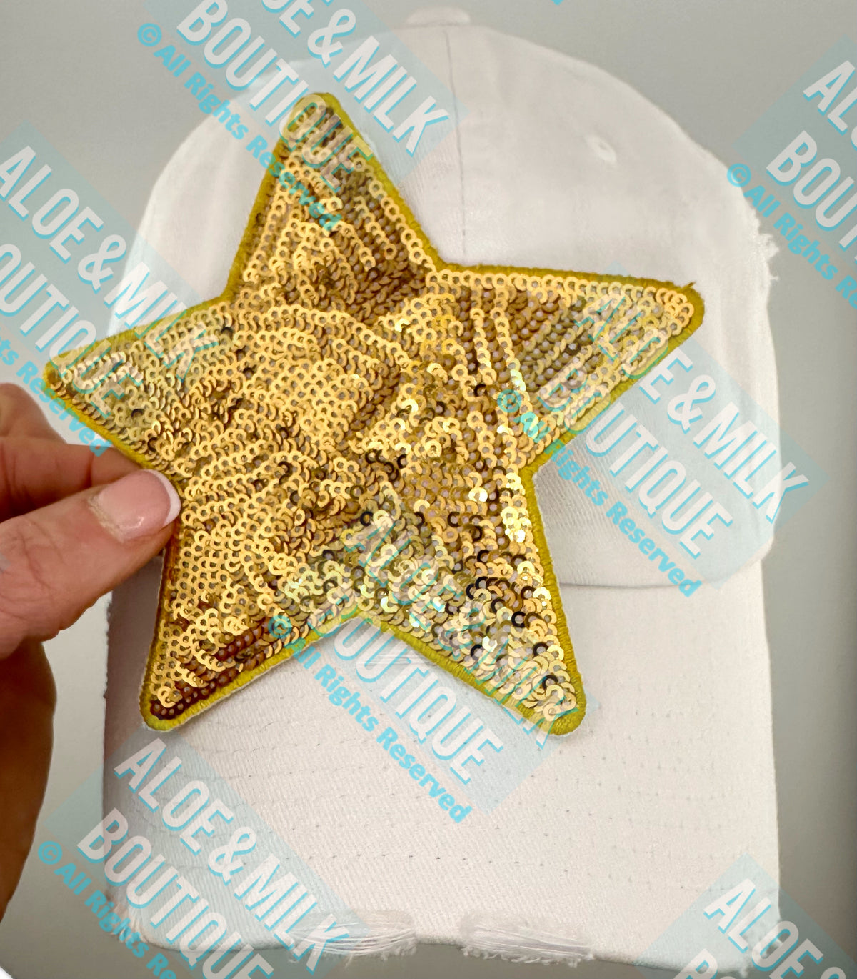 New Sequin Stars, sequin star patch, small and large, dance patches