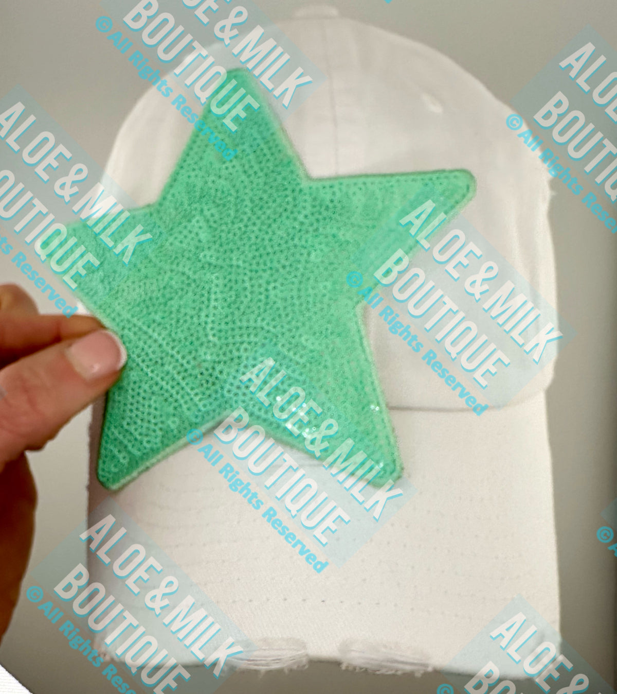 New Sequin Stars, sequin star patch, small and large, dance patches
