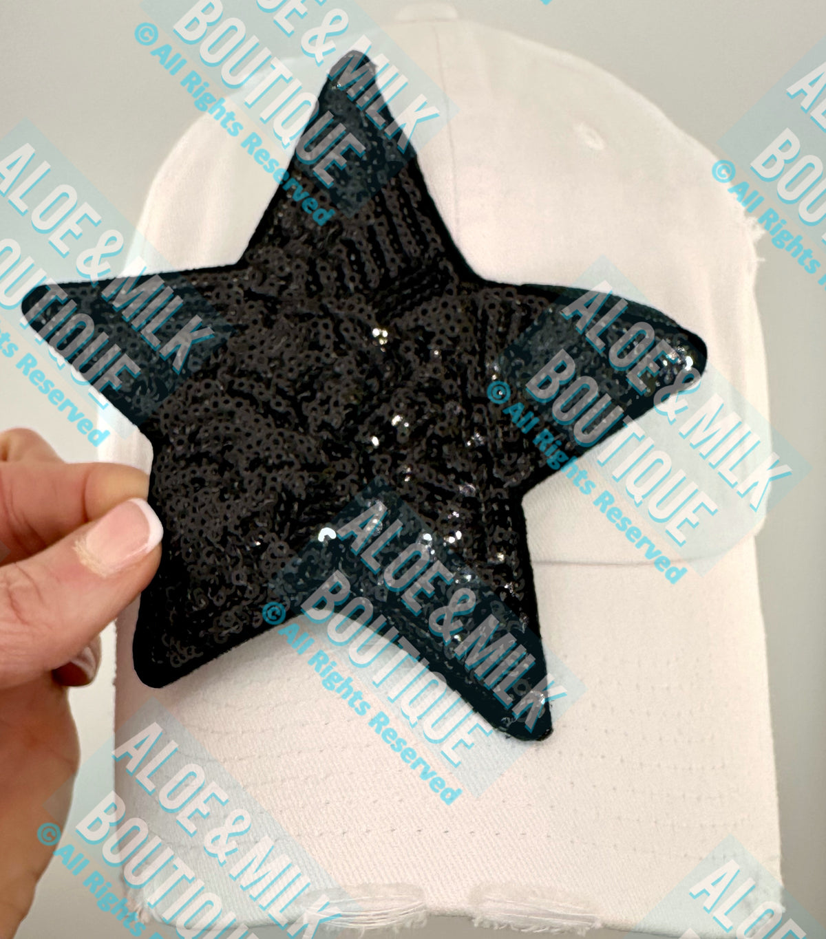 New Sequin Stars, sequin star patch, small and large, dance patches