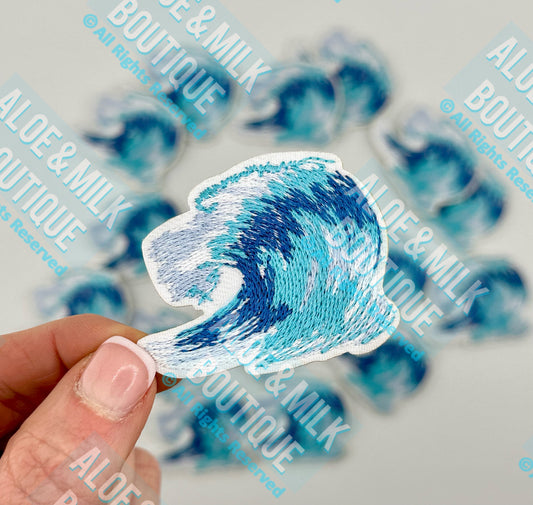 Ocean Wave Patch, ocean patches, beach vibes, summer patches