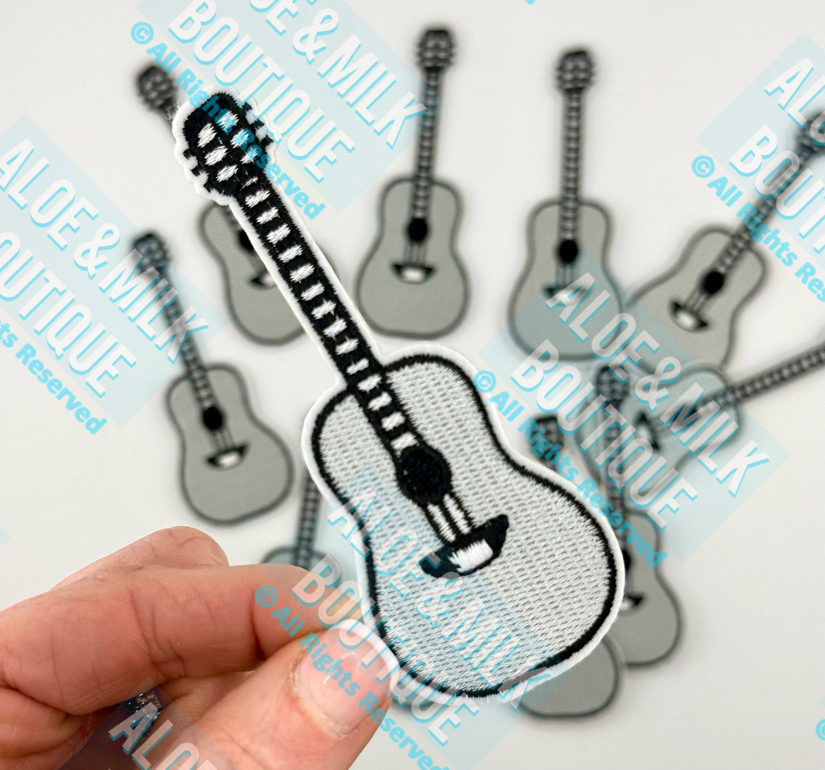 Guitar patch, western patches, music patches, musician patch