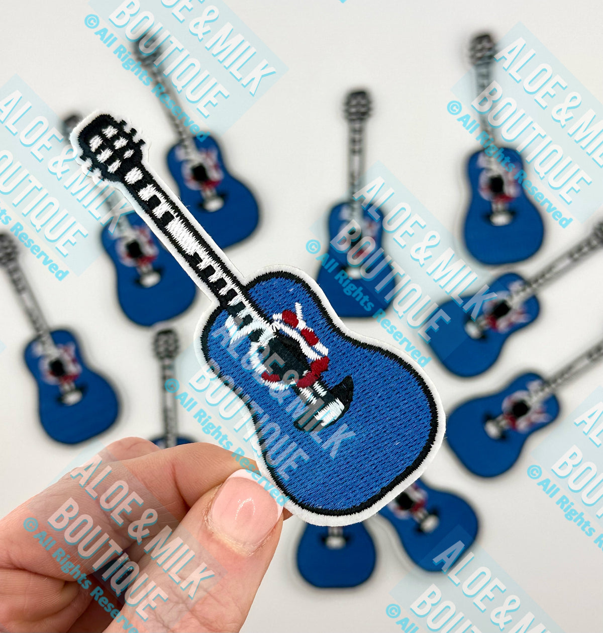 Guitar patch, western patches, music patches, musician patch