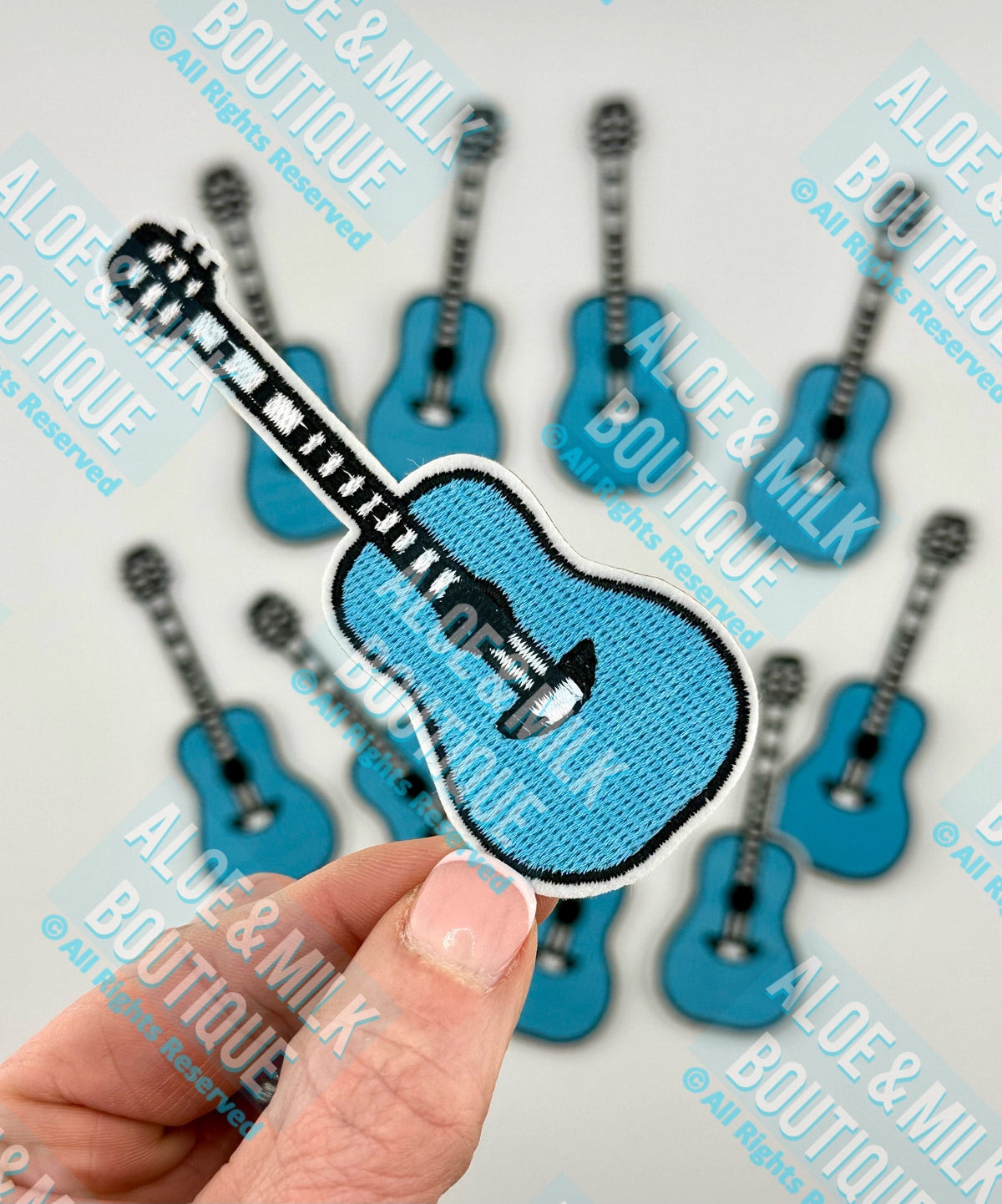 Guitar patch, western patches, music patches, musician patch
