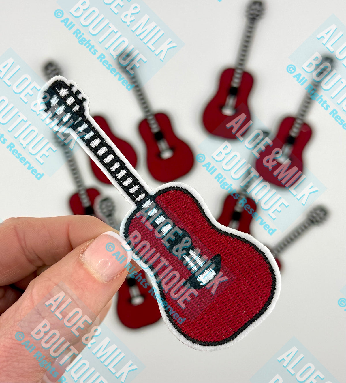 Guitar patch, western patches, music patches, musician patch
