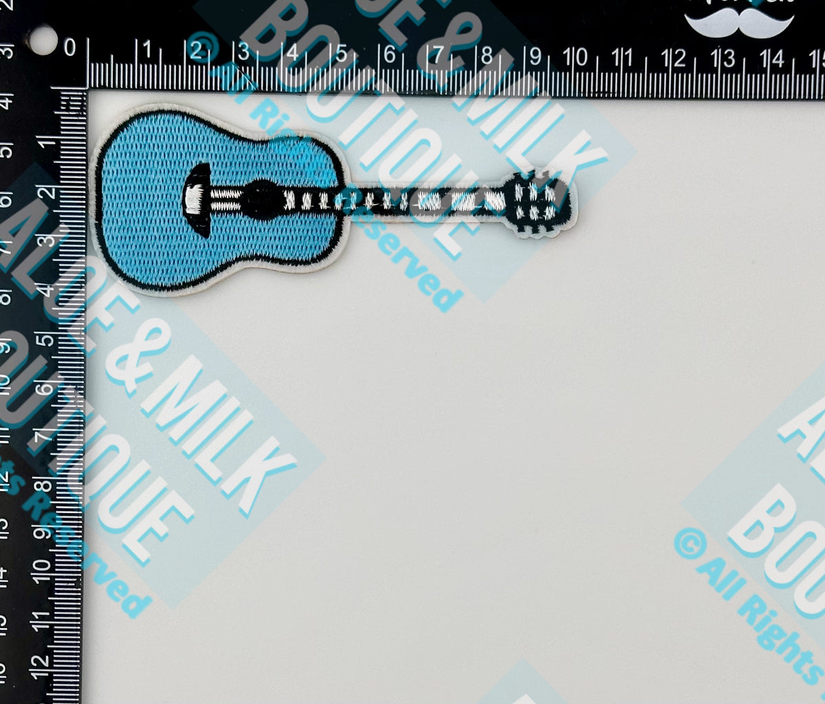 Guitar patch, western patches, music patches, musician patch