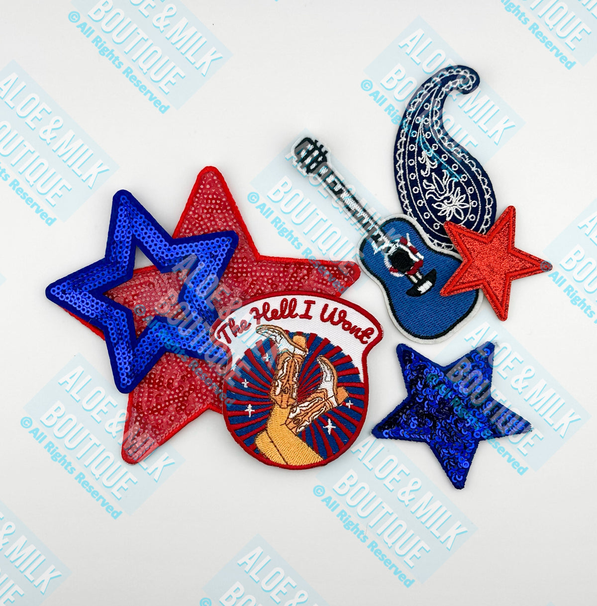 Guitar patch, western patches, music patches, musician patch