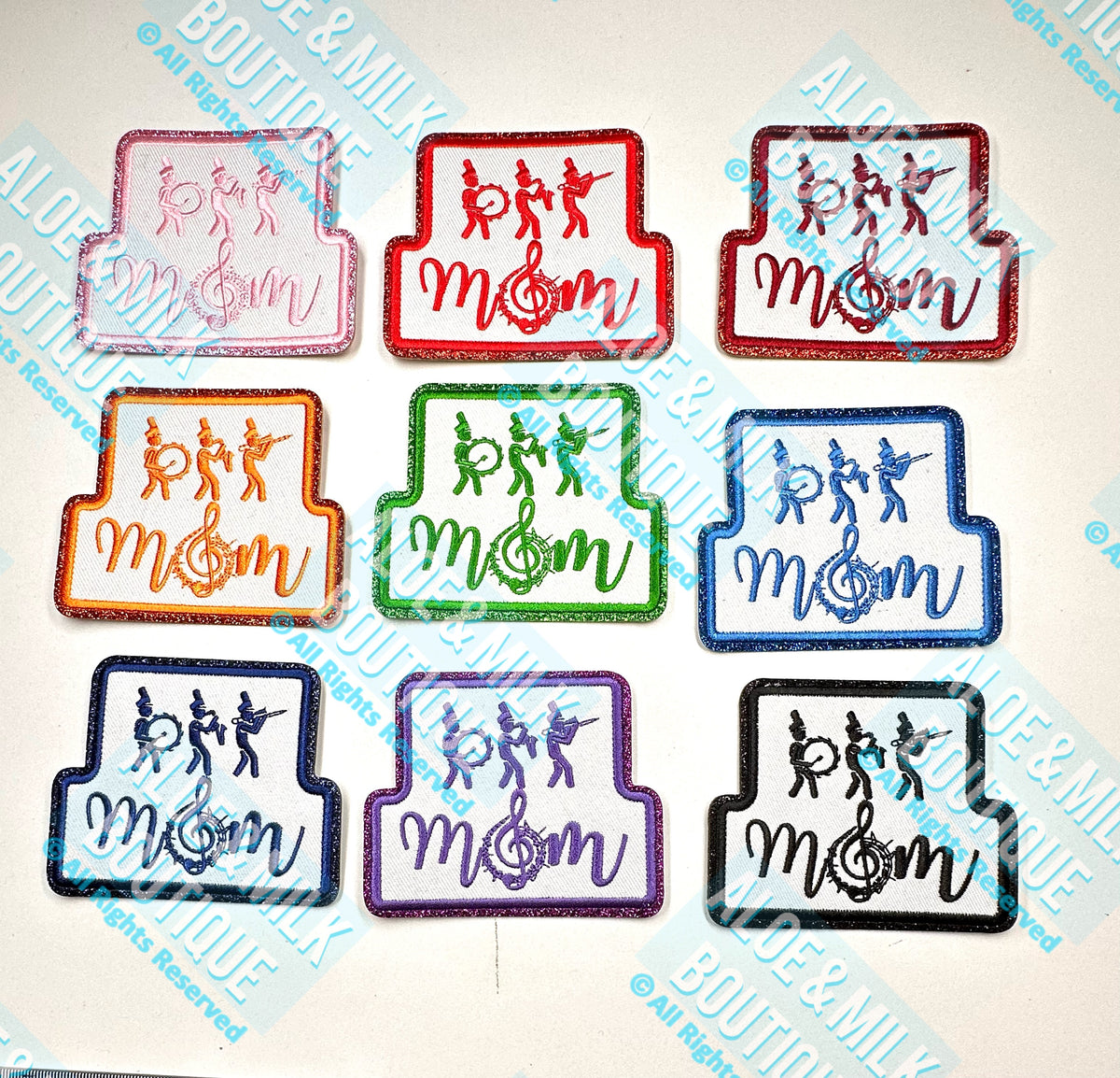 Band Mom patch, mom patches, band patches, music patches, marching band