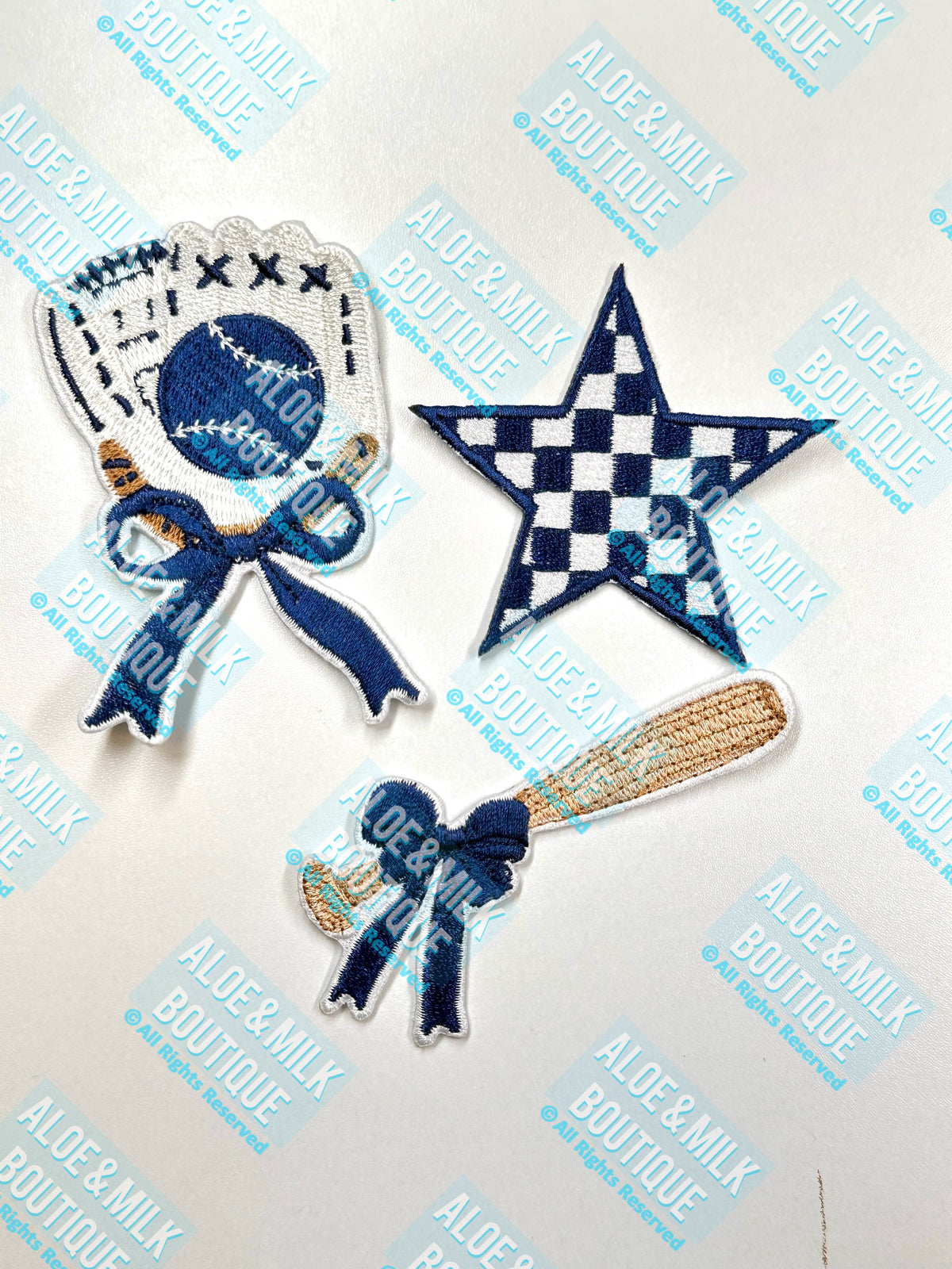 Baseball Trio Bundle, baseball patches, softball patches