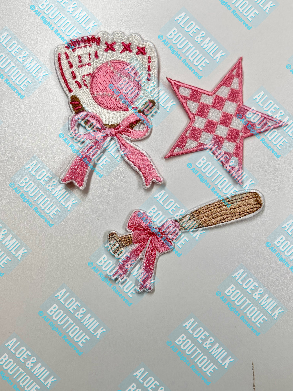 Baseball Trio Bundle, baseball patches, softball patches