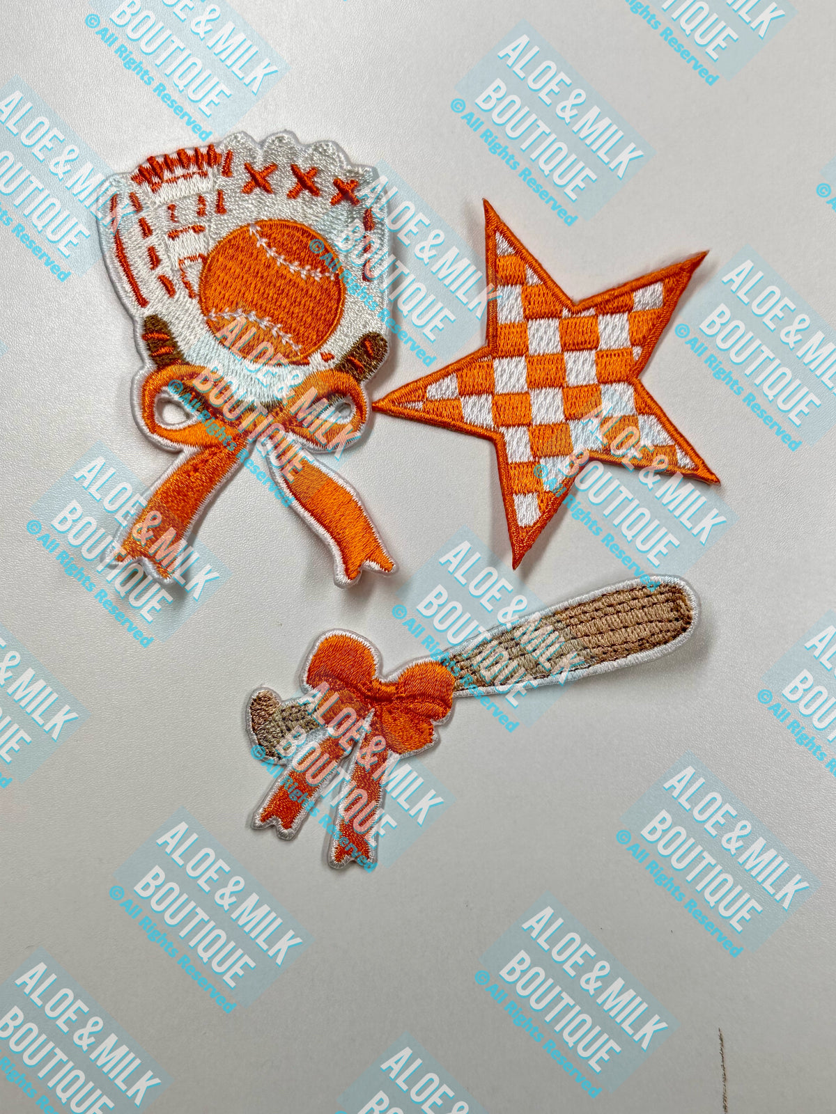 Baseball Trio Bundle, baseball patches, softball patches