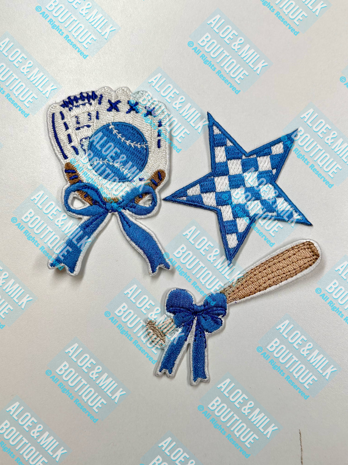 Baseball Trio Bundle, baseball patches, softball patches