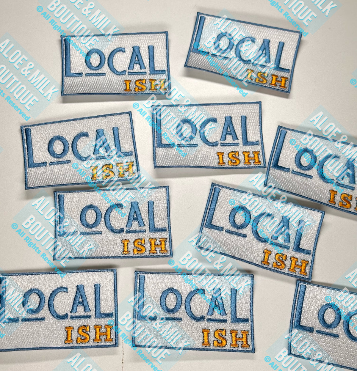 Local ish patch, local patches, 30a patches