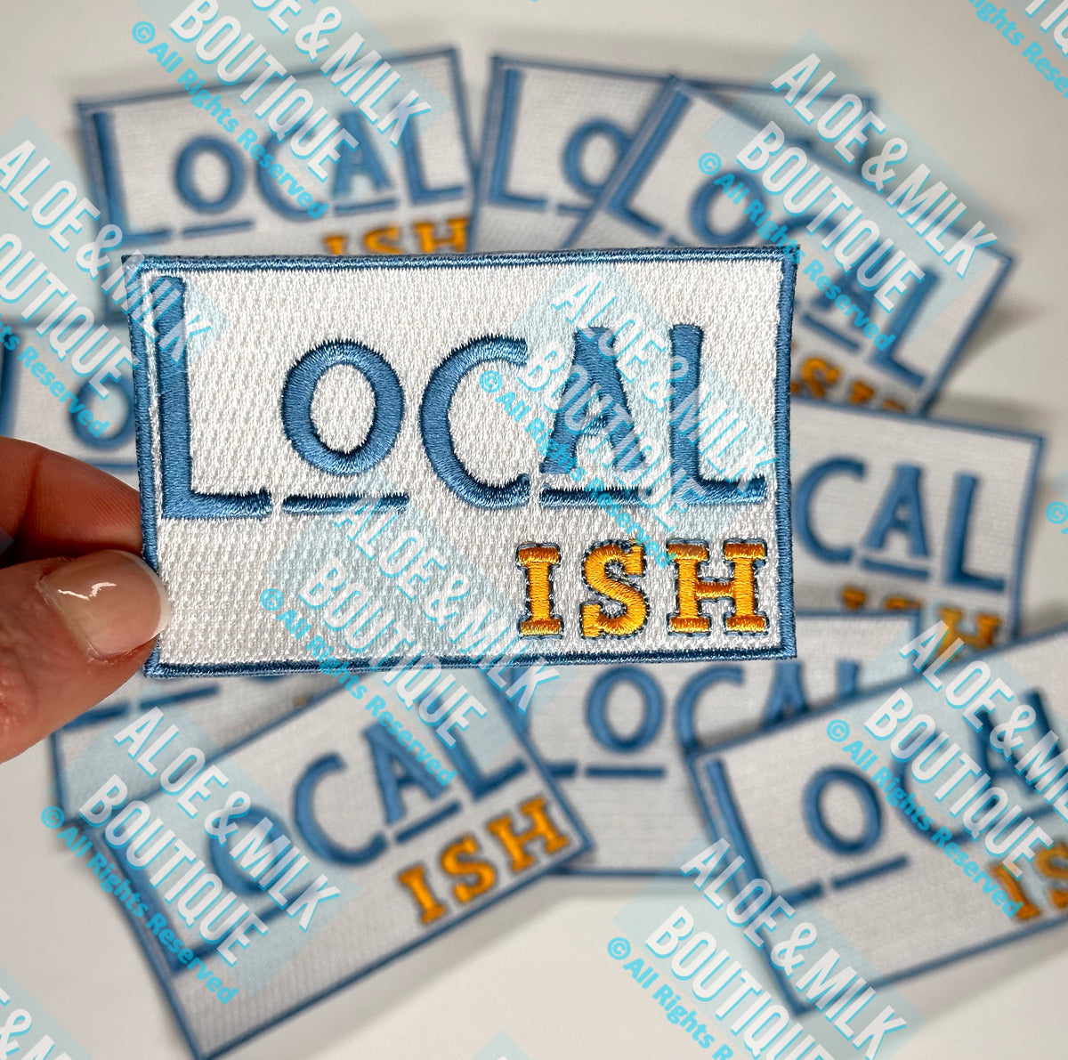 Local ish patch, local patches, 30a patches