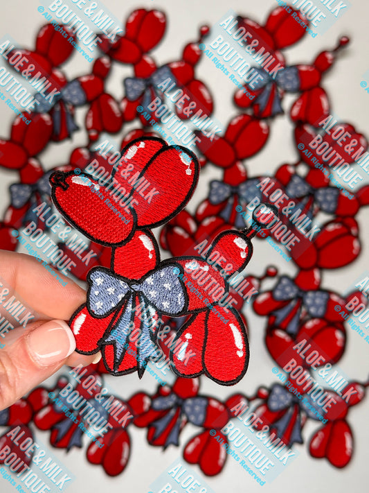 Balloon Dog Patch, dog patches, kids patches