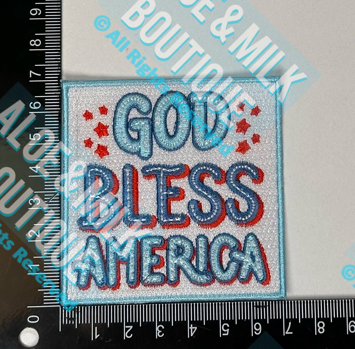 God Bless America Patch
