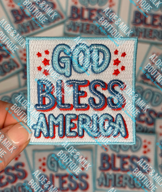 God Bless America Patch