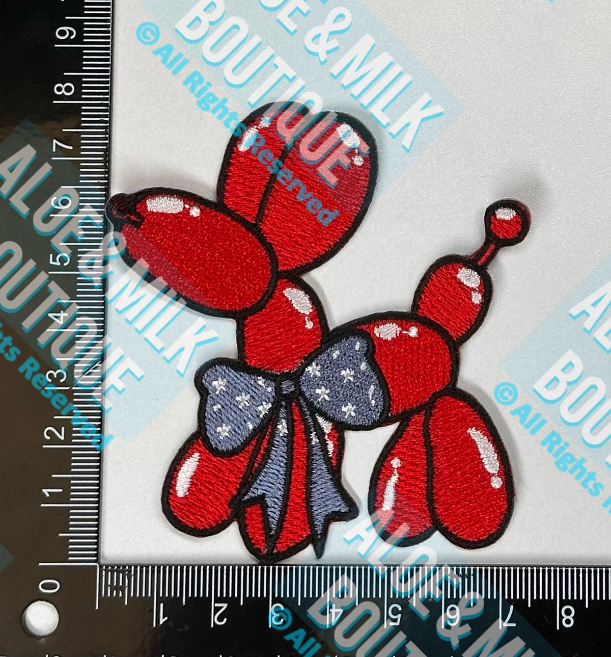 Balloon Dog Patch, dog patches, kids patches
