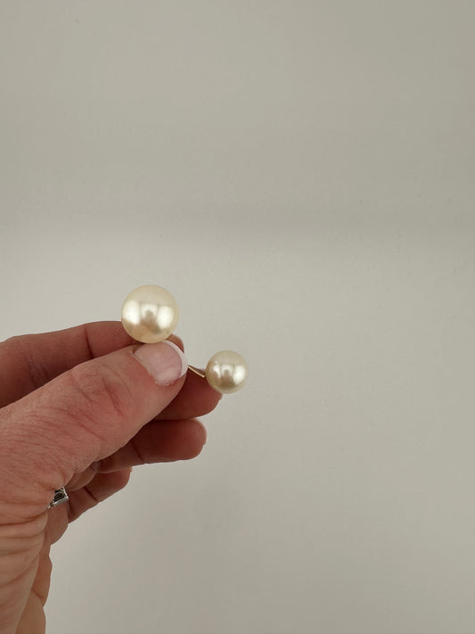Pearl Duo Hat Pin