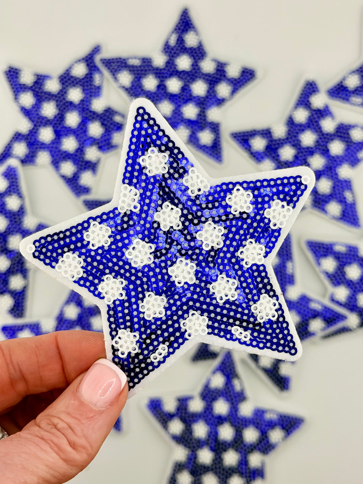 Patriotic Sequin Patches. USA, America, Freedom iron on patches